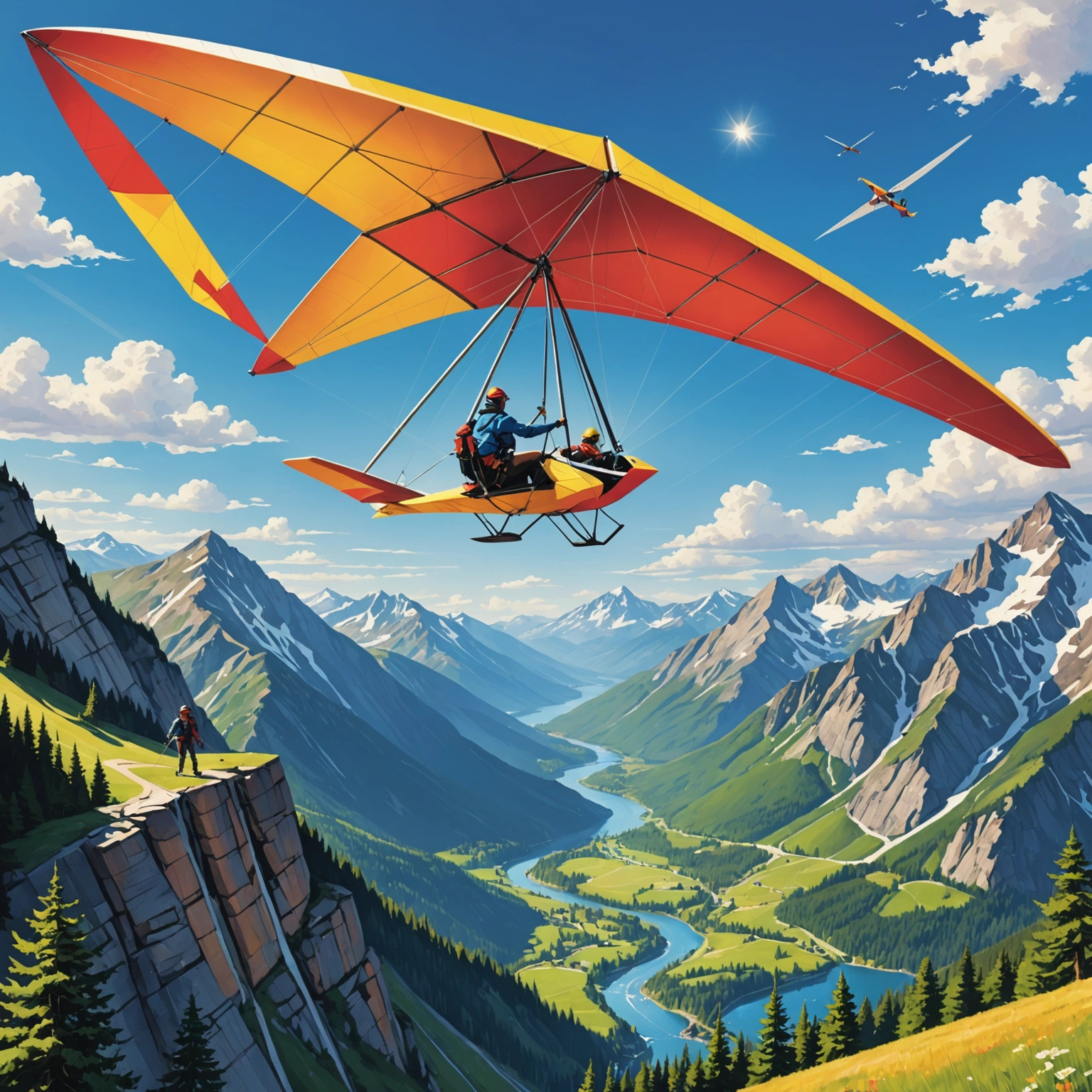 Дельтаплан: как выглядит и где покататься — виды и цены