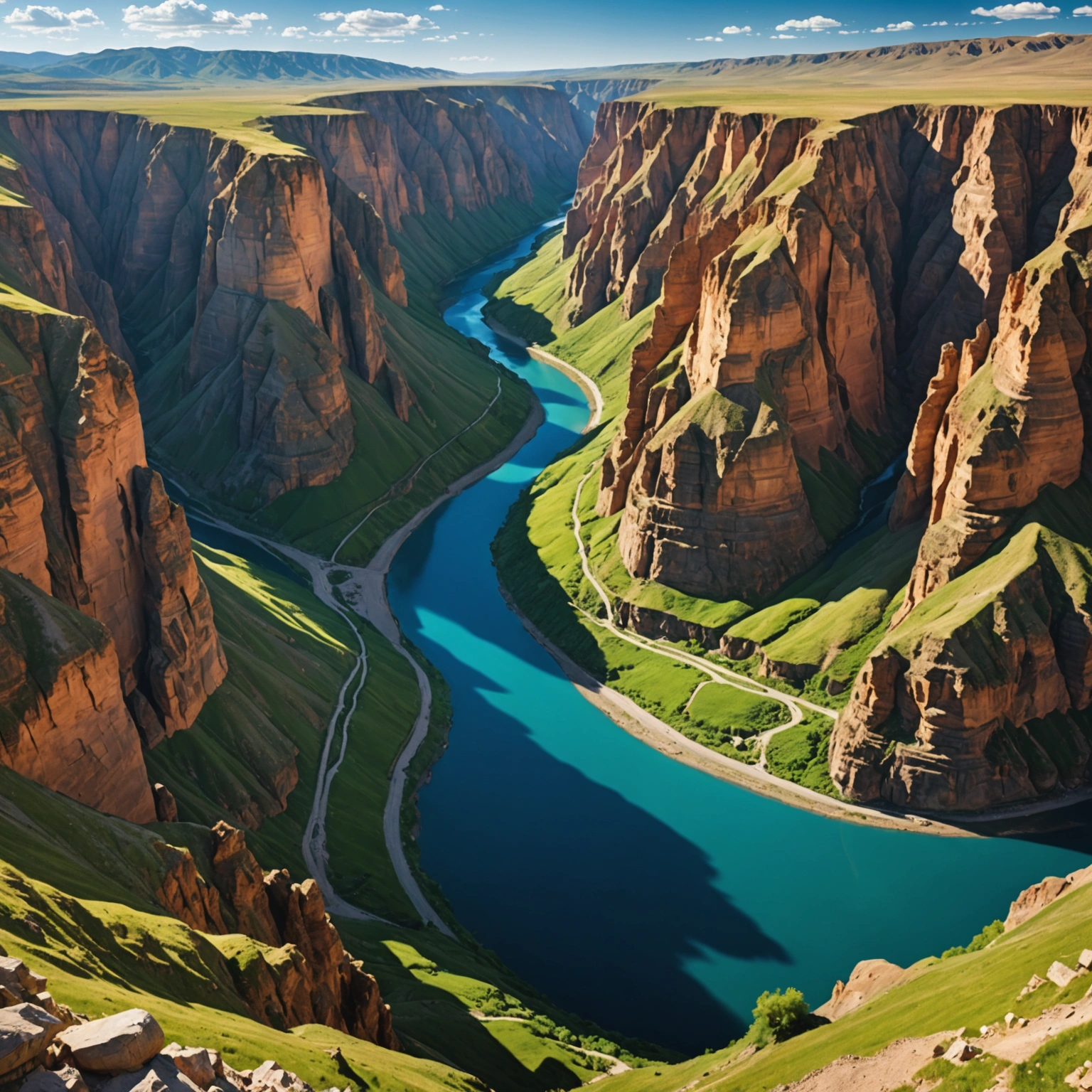 Откройте для себя самые красивые каньоны России: Сулакский и Чарын