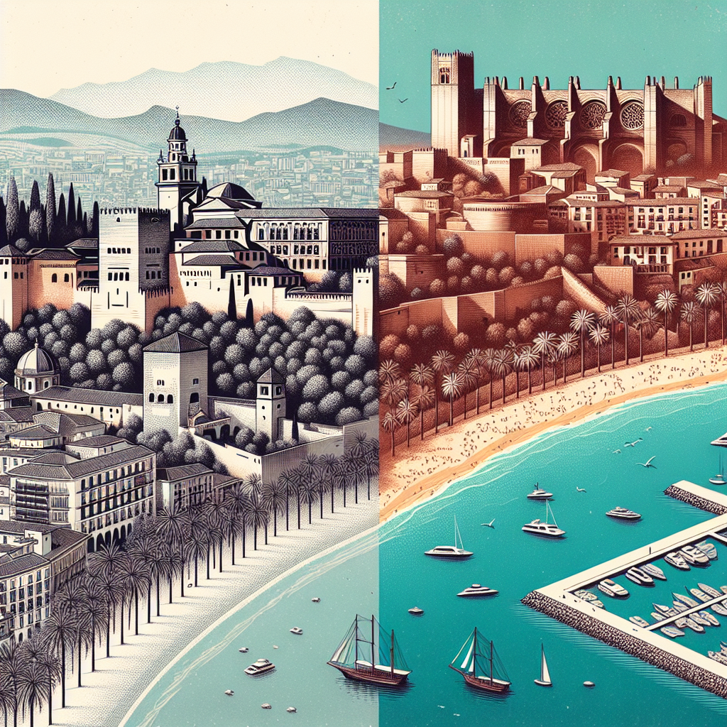 Гранада и Мальорка: Сравнение двух испанских жемчужин