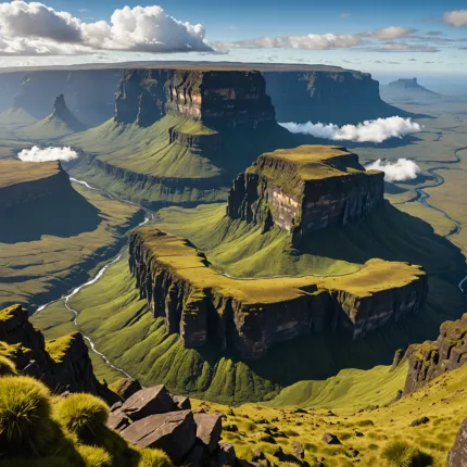 Гора Рорайма — плато в Южной Америке: Врата в загадочный мир природы и приключений