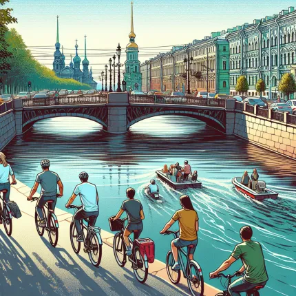 Где покататься на велосипеде в Санкт-Петербурге
