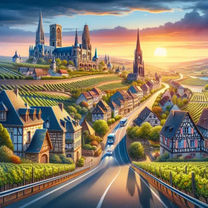 Нант – Страсбур: Путешествие по Франции